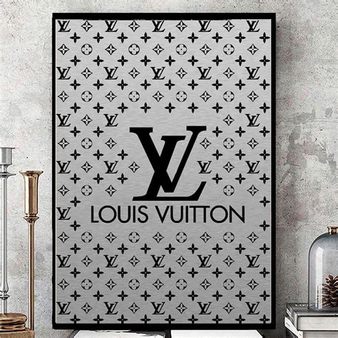 louis vuitton wall decor|louis vuitton canvas wall art.